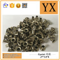 Bag accessories Metal shoe eyelets for shoes and garment